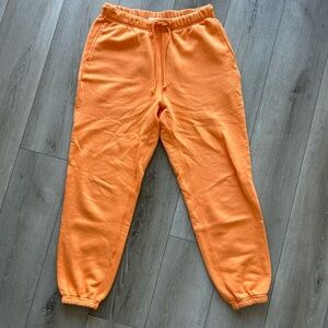 Elwood Core Brushed Terry Sweatpants - Hunters Orange